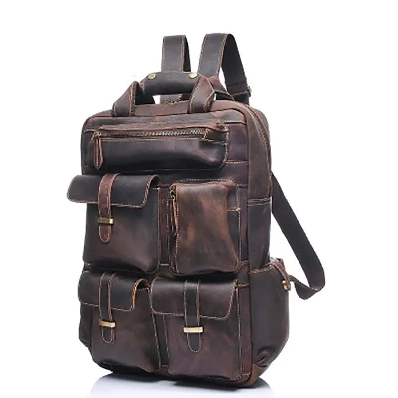 The Shelby Backpack | Handmade Genuine Leather Backpack – Image 2