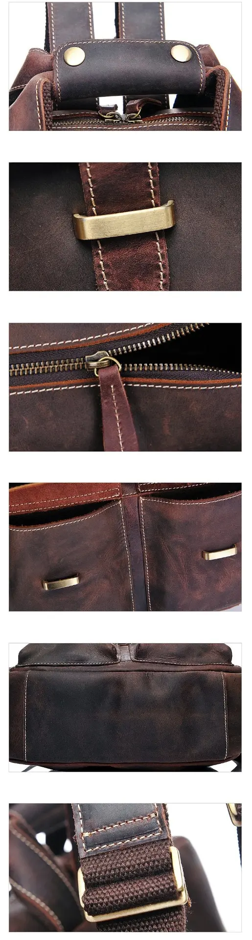 The Shelby Backpack | Handmade Genuine Leather Backpack – Image 7