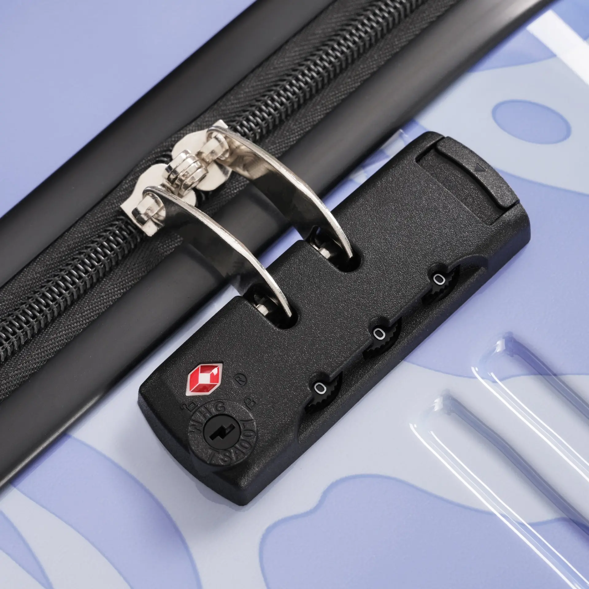 Hardshell 3-Piece Spinner Luggage Set with TSA Lock Lightweight Hardside Suitcases – Image 12