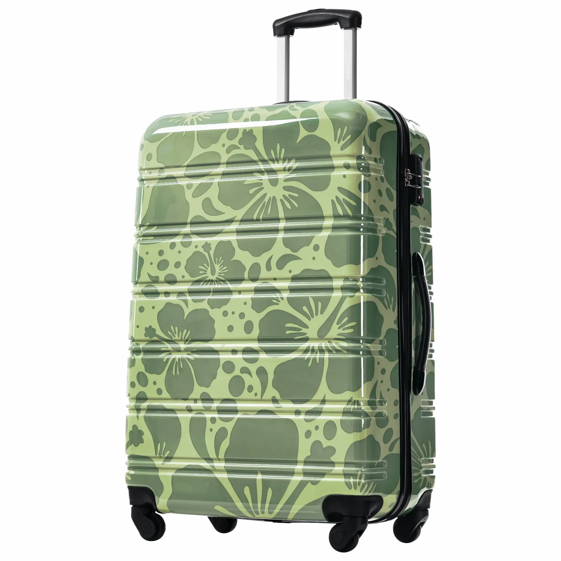 Hardshell 3-Piece Spinner Luggage Set with TSA Lock Lightweight Hardside Suitcases – Image 40