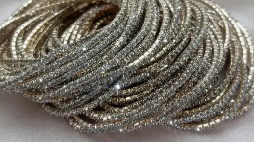 CZ Tennis Stretch Bracelet – Image 16
