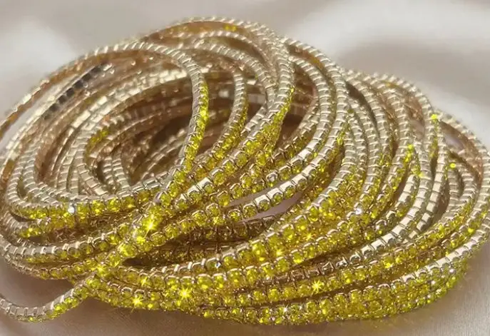 CZ Tennis Stretch Bracelet – Image 18