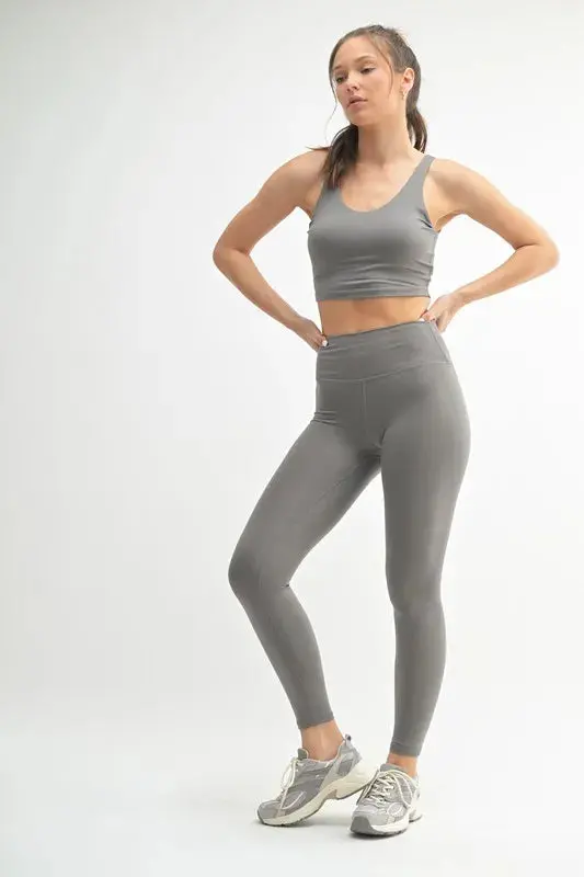 MONO B Venice Cloud Light Contour High-Waisted Leggings – Image 4
